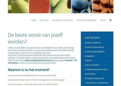 Verhuizing en redesign voor INbalans Voeding & Coaching