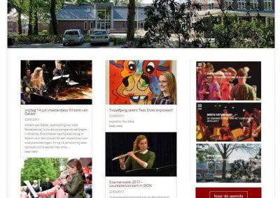 Website Muziekschool Rijssen e.o. herbouwd