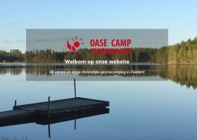 Nieuwe website Camping Oasecamp