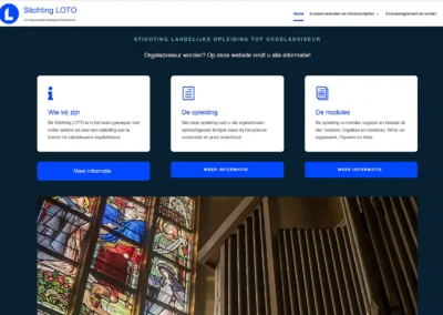 Website Stichting LOTO